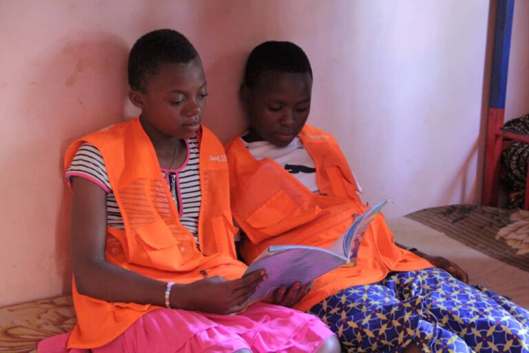 msamaria orphans reading a book