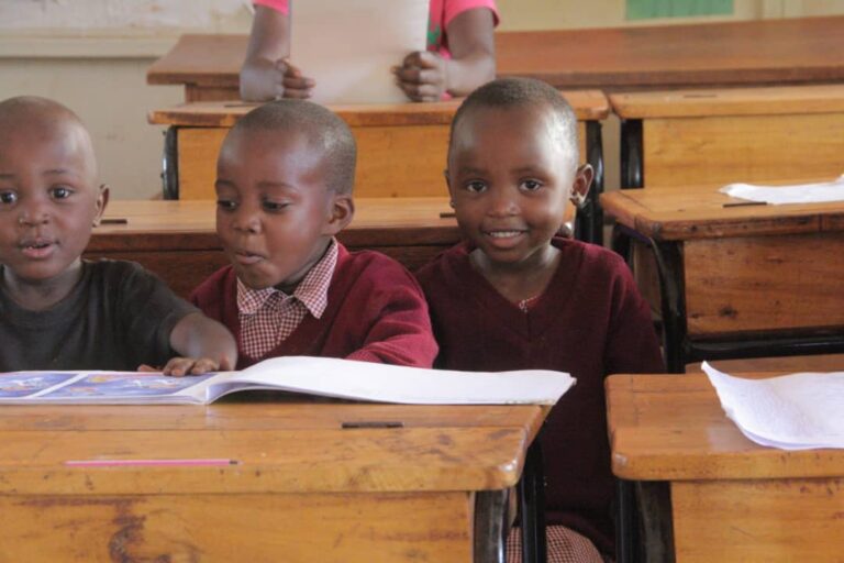 Masamaria orphanage center classroom